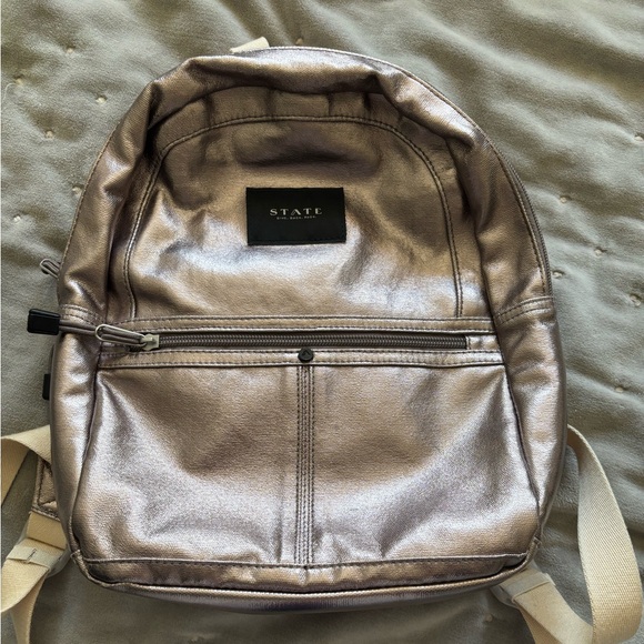 State Kane Metallic Backpack - Picture 1 of 10